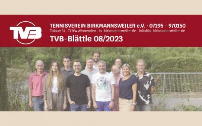 Blättle August 2023