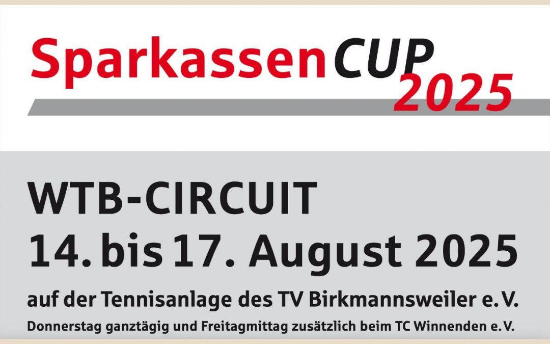 32. Sparkassen-Cup – kommt vorbei!