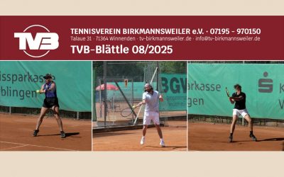 Blättle August 2025