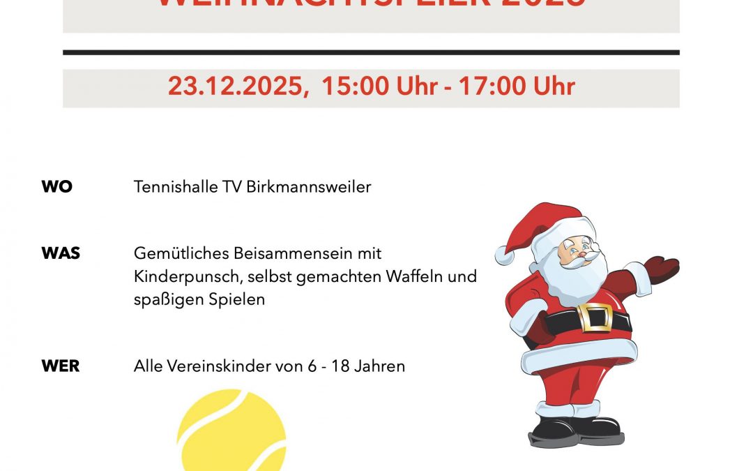 Jugend-Weihnachtsfeier 2025