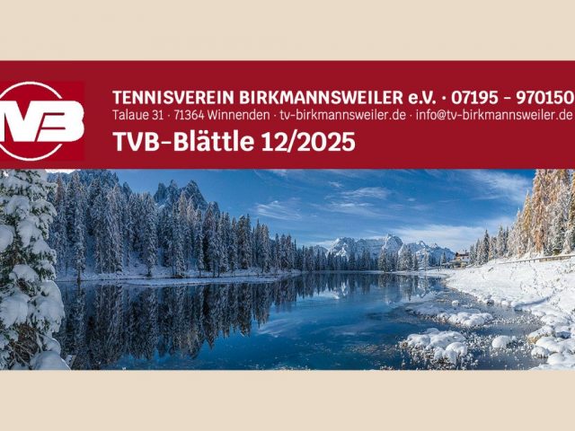 Blättle Dezember 2025