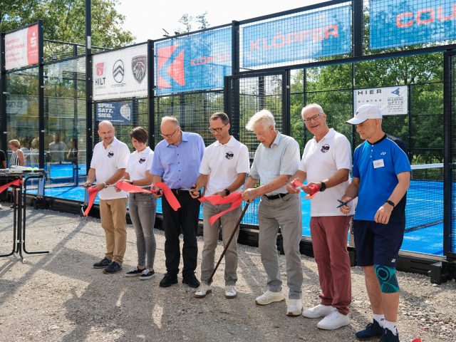 Einweihung der Padel-Courts beim Tennisverein Birkmannsweiler