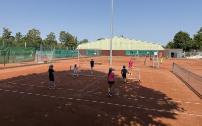 Sommerferienprogramm beim TVB – Ein heißer, aber gelungener Tennistag
