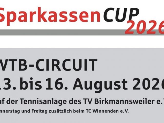 33. Sparkassen-Cup – kommt vorbei!