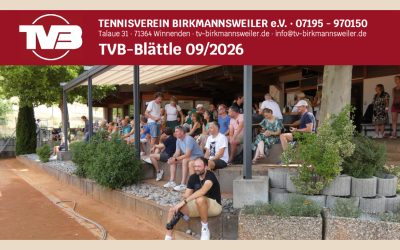 Blättle September 2026